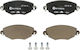 Plăcuțe de frână Ford Mondeo III B5Y Ate 13047039872