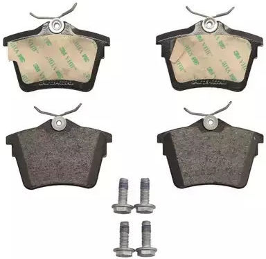 Brake Pads Peugeot 607 9d 9u Ate 13046028932