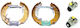 Set Brake Pads Citroen C3 Pluriel Hb Ate 03052061193