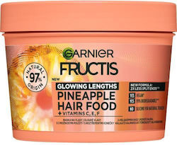 Garnier Fructis Hair Food Pineapple Glowing Lengths Μάσκα Μαλλιών 400ml Garnier Fructis Hair Food Pineapple Glowing Lengths Μάσκα Μαλλιών 400ml