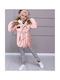 Kids Casual Jacket Pink