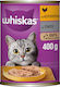 Whiskas Wet Food for Cats in Cans with Chicken 400gr