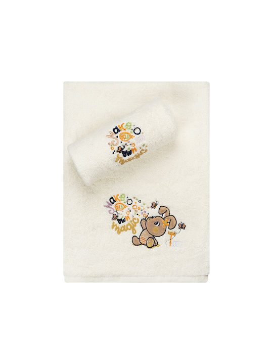 Beauty Home Set of baby towels 2pcs Graphite
