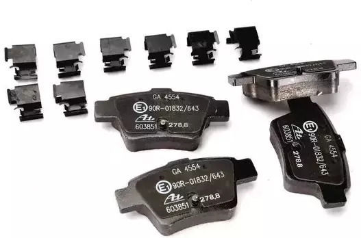 Brake Pads Peugeot 207 Wa Wc Ate 13046038512