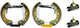 Bremsbelag-Set Daewoo Lanos Limousine Klat Ate 03052037173