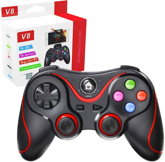 Techsuit V8 Kabelloser Controller für Android / PC / PS3 / iOS Rote
