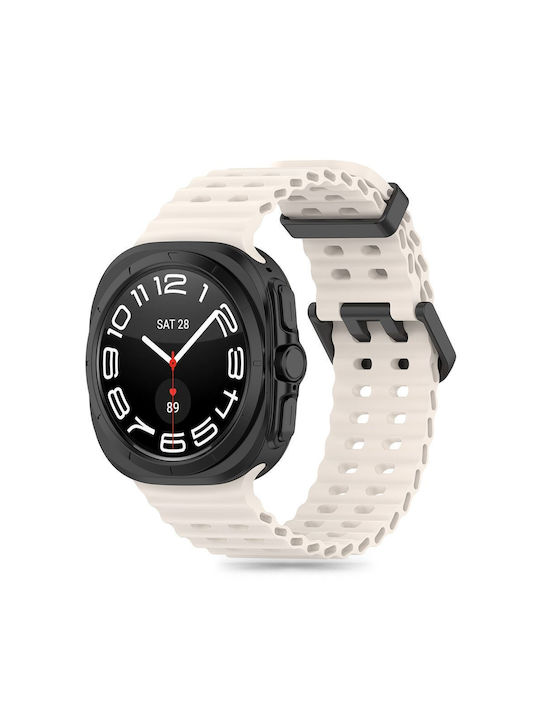 Tech-Protect Strap Silicone White (Galaxy Watch Ultra)