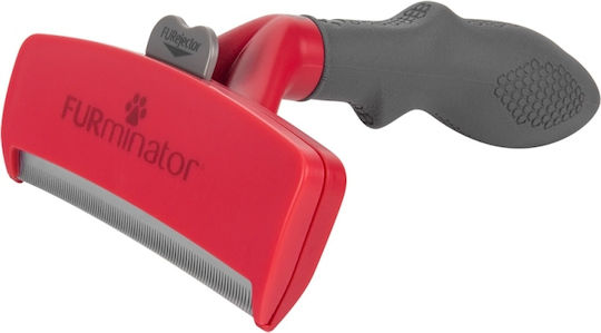 FURminator Undercoat Tool Χτένα XLarge για Μακρύτριχους Σκύλους με Ξυράφι για Απομάκρυνση Τριχών Κόκκινο