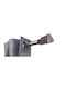Flamingo Extendable Metallic Curtain Pole Fishbone Single 160-300cm Black Nickel