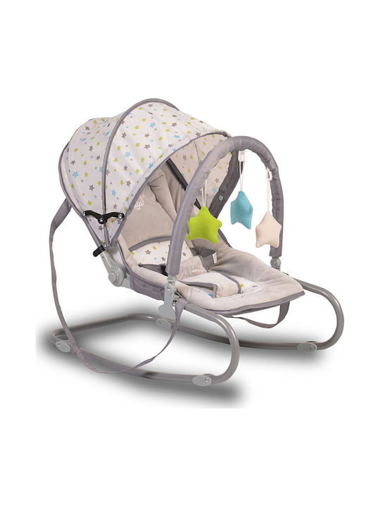 Cangaroo Manual Baby Relax 2 in 1 Lulu Grey for Child up to 9kg 107569