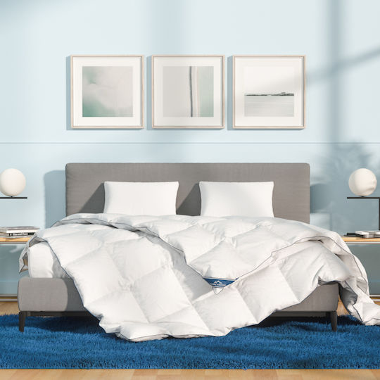 Nordic Paradise Pilotă Single De Puf 160x220cm Alb