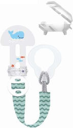 Mam Pacifier Ribbon Clip It! & Cover from Fabri...