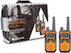 Midland XT70 Pro Hobby & Work Transmițător Wireless PMR 0.5W cu Ecran Monocrom Set 2buc Culoare Portocaliu
