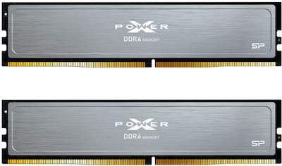 Silicon Power XPower Pulse 32GB DDR4 RAM με 2 Modules (2x16GB) και Ταχύτητα 3200 για Desktop