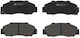 Bremsbeläge Honda Civic Vi Aerodeck Mb Mc Ate 13046059822