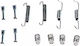 Set Accessories Bmw 6 Cabriolet E64 Ate 03013792882 Brake Shoes