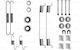 Set de accesorii pentru saboti de frana Nissan Vanette C22 Body Ate 03013792732