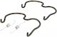 Set Brake Shoe Accessories Opel Agila A H00 Ate 03013792862
