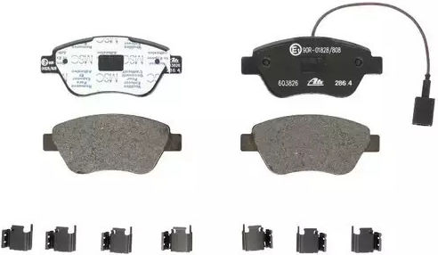 Накладки за спирачки Fiat Qubo 225 Ate 13046038262