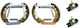 Set placute frana Vw Jetta II 19e 1g2 165 Ate 03052001143