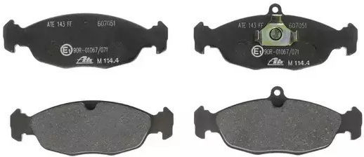 Brake Pads Daewoo Lanos Sedan Klat Ate 13046070512