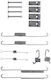 Brake Shoe Accessory Set Ford Escort '91 Express Avl Ate 03013791842