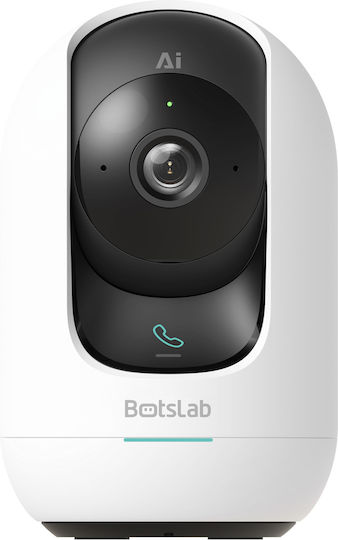 Botslab C221 IP Камера За Наблюдение Wi-Fi Full HD+ 5MP С Двупосочна Комуникация И Обектив 2.4mm Син