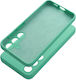 Back Cover Silicon 2mm Verde (Honor X7a)