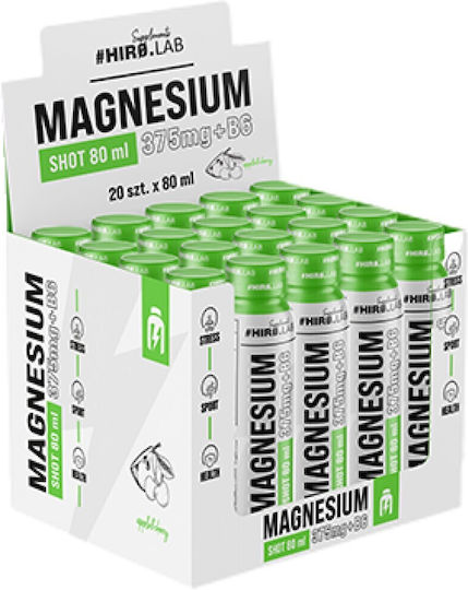 Hiro.Lab Magnesium + B6 Shot 20 x 80ml Apple Cherry