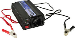 Geko Invertor Auto Modificat Sine Wave 1000W pentru Convertirea 12V DC în 230V AC