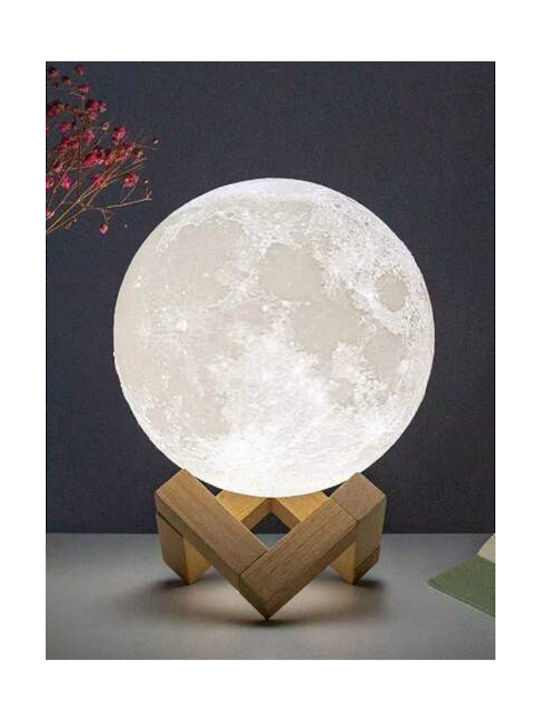 Σελήνη Διακοσμητικό Φωτιστικό Μοοn Light LED