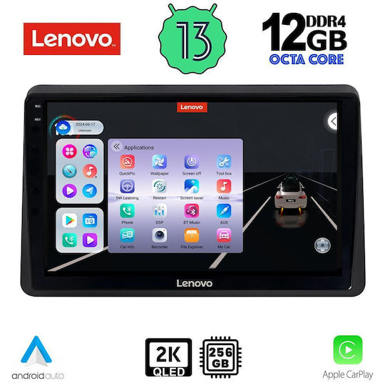 Lenovo Car Audio System for Opel Movano Renault Master Nissan NV400 2020> (Bluetooth/USB/WiFi/GPS/Apple-Carplay/Android-Auto) with Touch Screen 10"