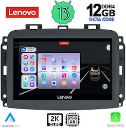 Lenovo Sistem Audio Auto pentru Fiat 500L BMW X1 / X3 / X4 2012> (Bluetooth/USB/AUX/WiFi/GPS/Apple-Carplay/Android-Auto) cu Ecran Tactil 10"