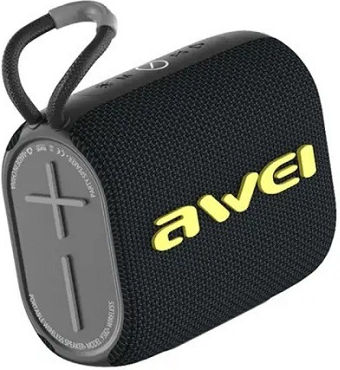 Awei Y382 Αδιάβροχο Ηχείο Bluetooth 8W με Διάρκεια Μπαταρίας έως 5 ώρες Μαύρο