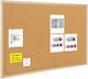 Bi-Office Cork Notice Board 60x45cm