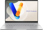 Asus Vivobook S 14 M5406NA-OLED-QD087W 14" FHD (Ryzen 5-7535HS/16GB/1TB SSD/W11 Home) Cool Silver (GR Keyboard)