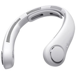 Jisulife Luxury Neck Fan Life4 Fa14x Portable 5000mAh 5 Speeds Grey