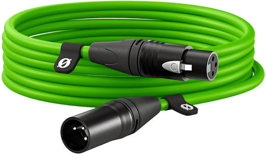 Rode XLR male to XLR female 6m Cable Green (45701)