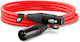 Rode Кабел XLR Мъжки - XLR Женски Червен 3м 9032P-1