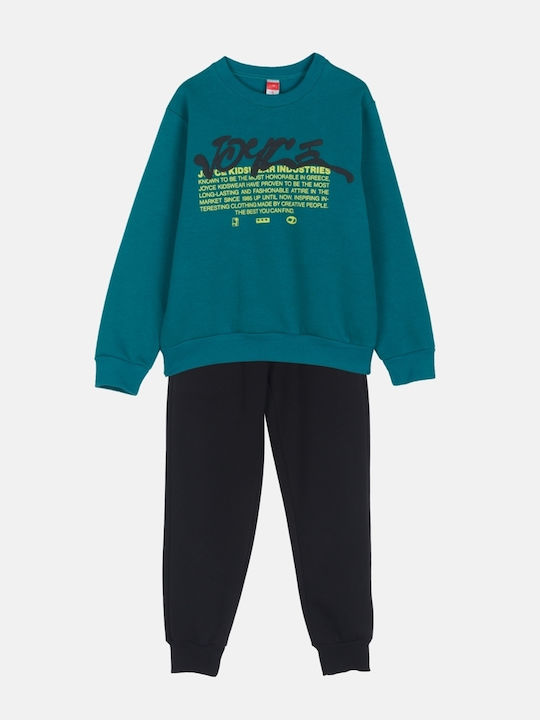 Joyce Kids Sweatpants Set Green