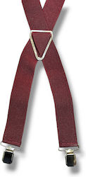Mcan Suspenders Monochrome Burgundy Mcan Suspenders Monochrome Burgundy