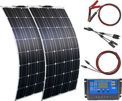 Solar Panel Power Kit 200w Flexible Complete Home Kit 200w Solar System