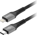 AlzaPower USB-C zu Lightning Kabel Gray 2m