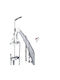 Thermostatic Shower Faucet Digital Display Rainfall Shower System Chrome-12inch-a