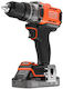 Black & Decker Δραπανοκατσάβιδο Μπαταρίας 18V 2x2Ah