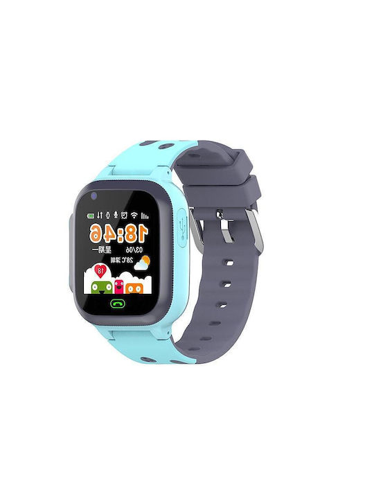 Kids Smart Watch Nubi Z66 Sim Card Camera Lbs Positioning Waterproof Ip67 Blue