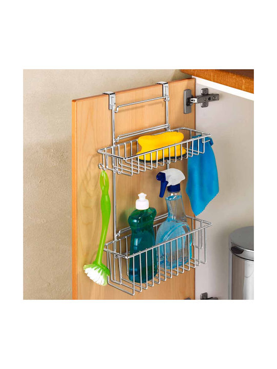 Wenko Κρεμαστό Ράφι Inox 32x47x47εκ. Γκρι