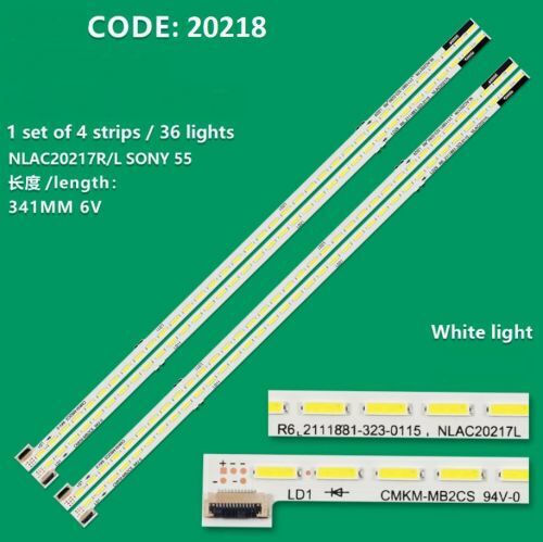 Sony LED-Hintergrundbeleuchtungsbalken KDL-55W900A White