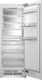 Bertazzoni Eingebauter Kühlschrank für Lagerung 470Es NoFrost H212.3xB75.6xT59.2cm. Weiß RLD75 S5F PNS