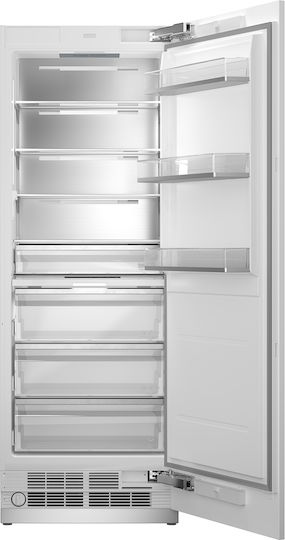 Bertazzoni Eingebauter Kühlschrank für Lagerung 470Es NoFrost H212.3xB75.6xT59.2cm. Weiß RLD75 S5F PNS